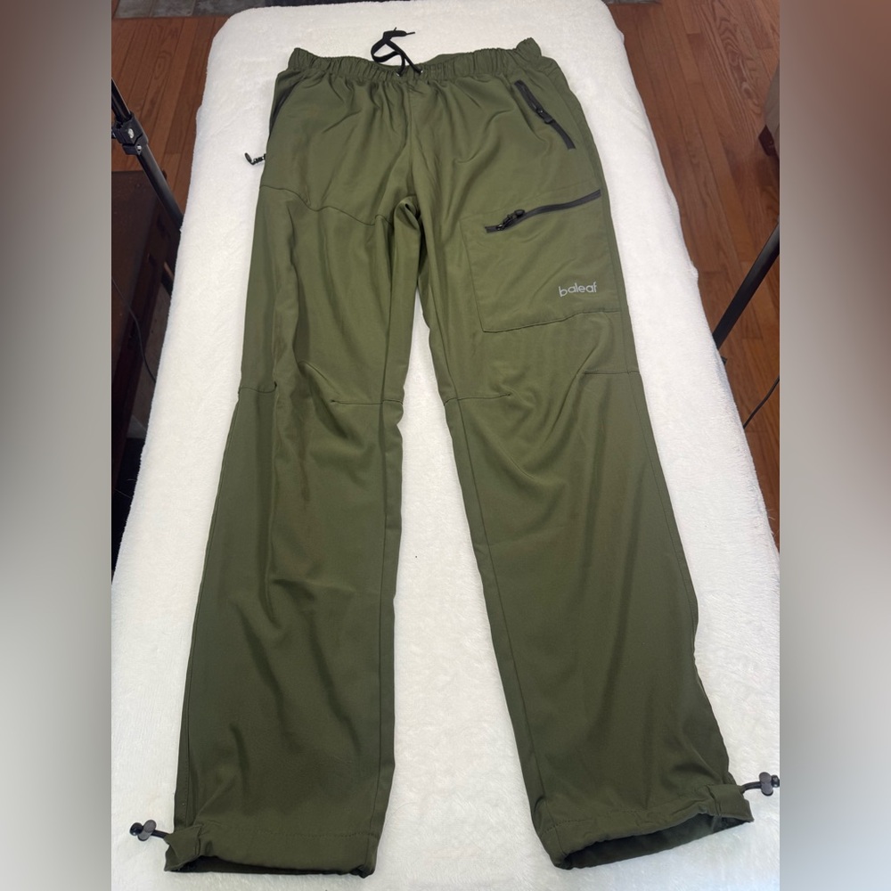 Baleaf Womens Cargo Pants in Olive